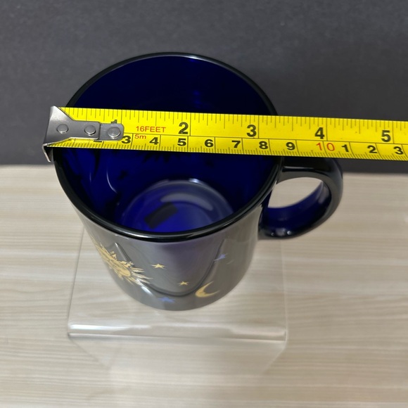Libbey Celestial Blue Mug with Sun and Moon - Picture 8 of 9
